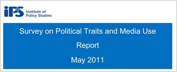 Survey on Political Traits and Media Use