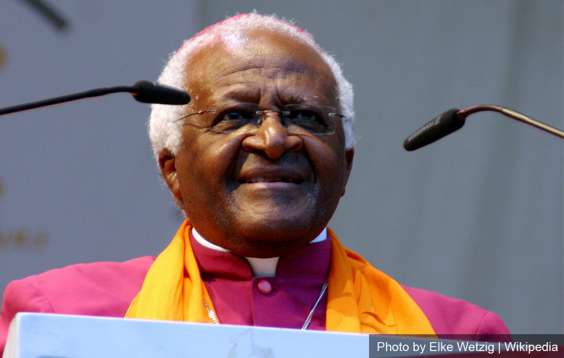 Desmond Tutu has taken a part of me with him