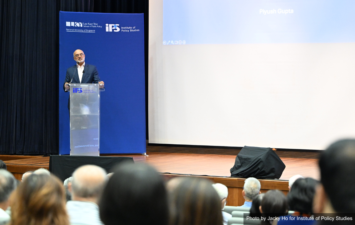 17th IPS-Nathan Lecture Series: Lecture I: “Balancing Stability, Trust and Innovation” by Mr Piyush Gupta